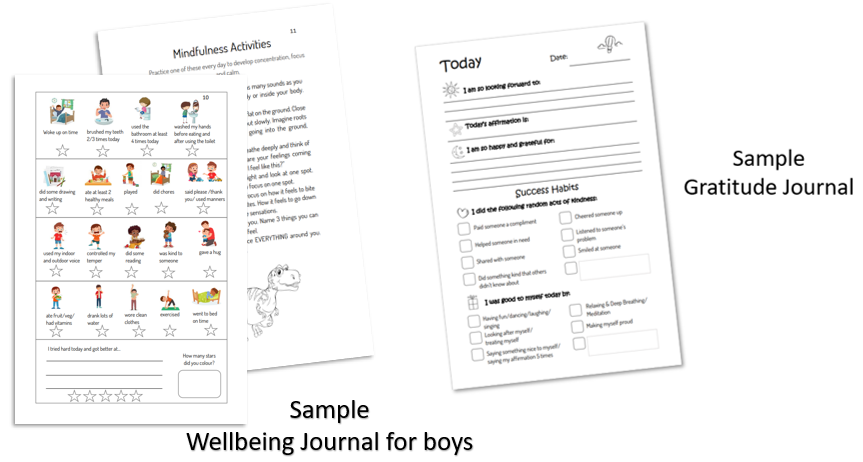 sample pages journals for web